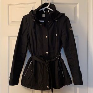 Michael Kors Black raincoat